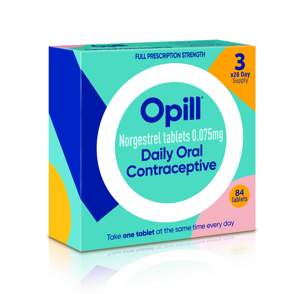 Drugmaker Perrigo is seeking Food and Drug Administration approval to sell the oral contraceptive Opill without a prescription.