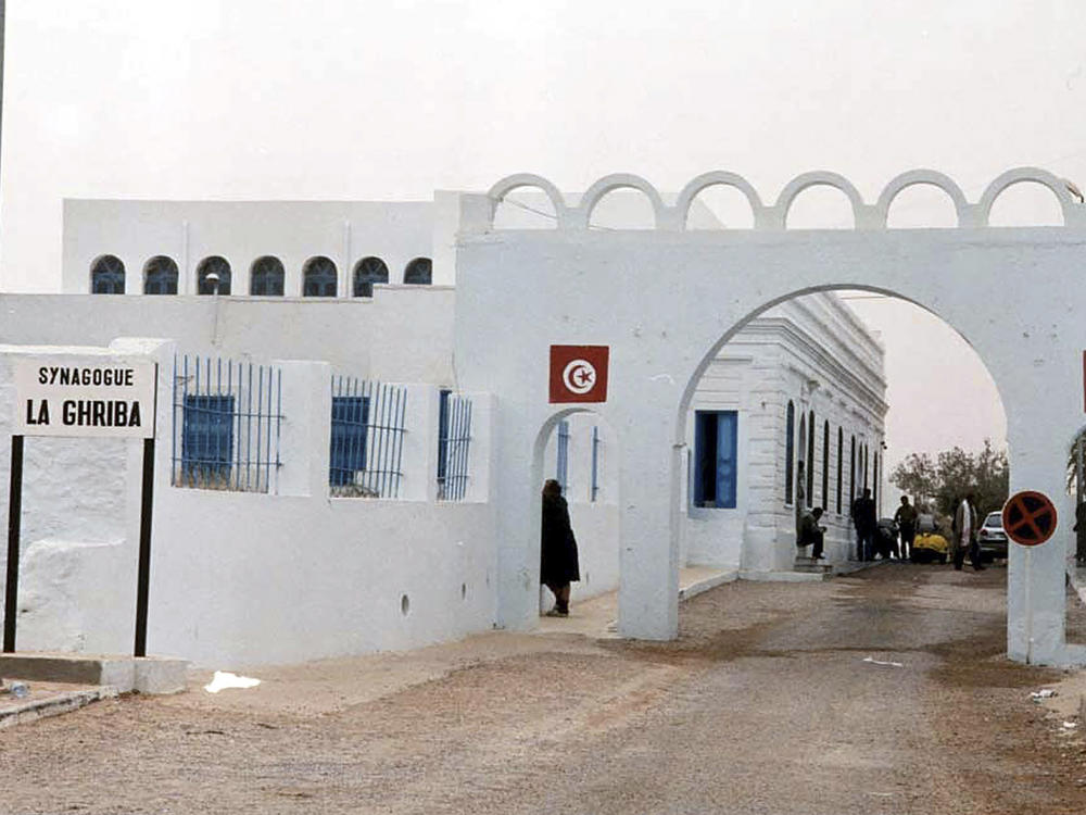 Ghriba synagogue is seen in Djerba, Tunisia, April 12, 2002.