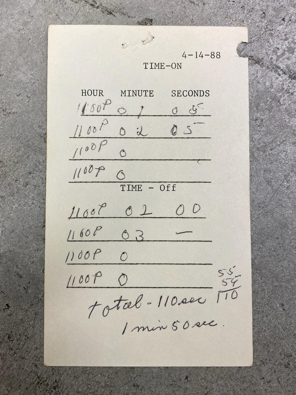 A note records the time that the machine was turned on and off, minutes before a doctor certified that Earl Clanton died in the chamber.