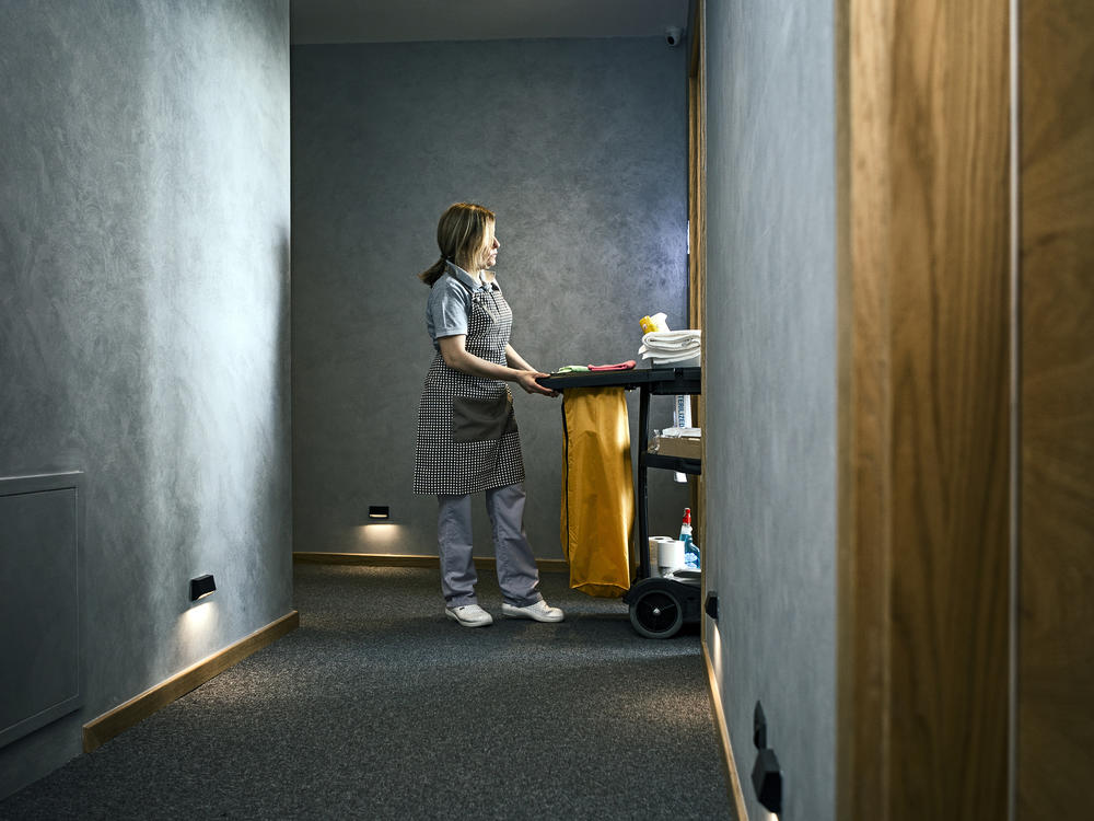 Daily room cleaning used to be standard practice in hotels. But since the pandemic, it's become less so.