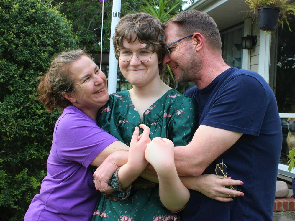 Josie, 16, moved to Rhode Island in April to flee policies in Florida that restrict transgender rights. Her parents can't go with her yet, so she'll live with an aunt and uncle until she finishes high school.