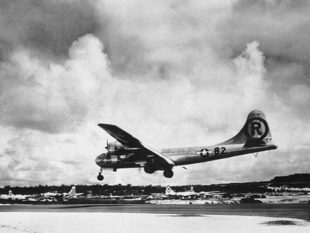 In this Aug. 6, 1945 file photo, the 