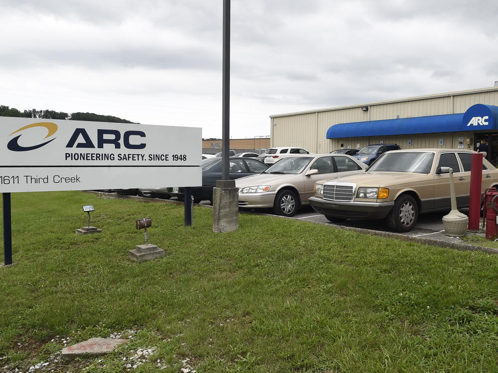 The ARC Automotive manufacturing plant is seen, July 14, 2015 in Knoxville, Tenn.