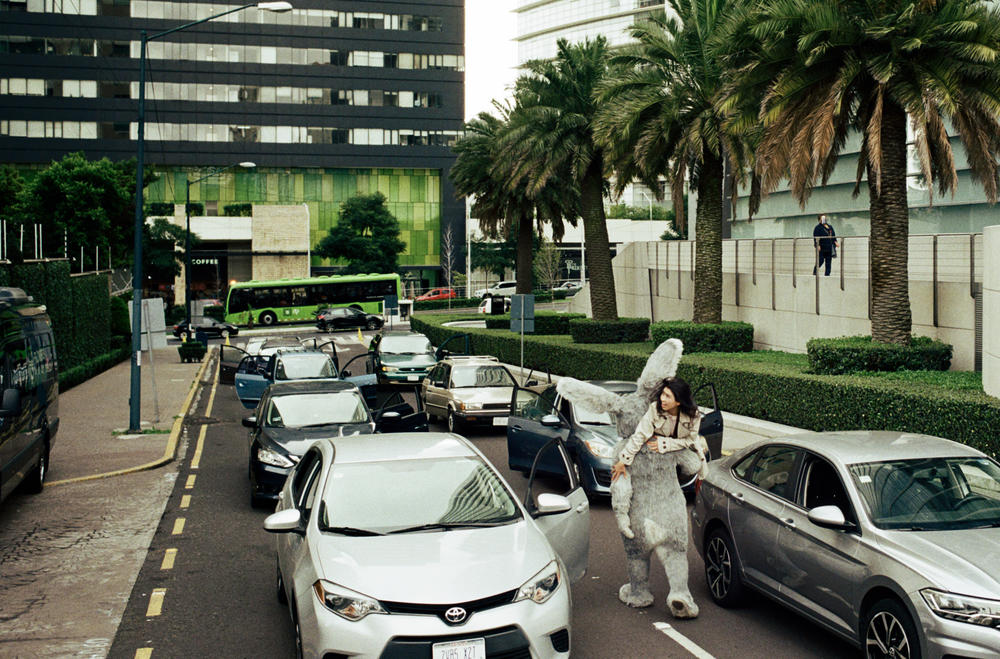 A commercial for Tubi run by production services company The Lift being filmed in Mexico City. This ad aired during the 2023 Super Bowl.