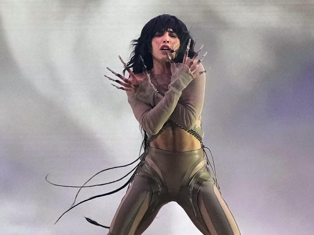 Loreen of Sweden performs during the Grand Final of the 2023 Eurovision Song Contest in Liverpool, England, on Saturday.