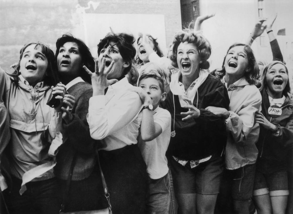 Beatles fans in Toronto in 1964.