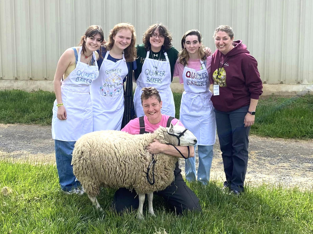 The Quaker Bakers team is made up of students from the Sandy Spring Friends School. They participated in the 