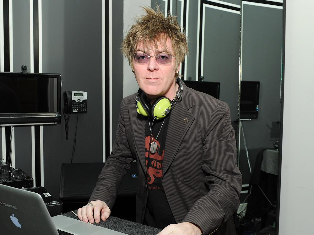 Andy Rourke, who played bass for British rock band The Smiths, has died. He's seen here in 2013 in New York City.