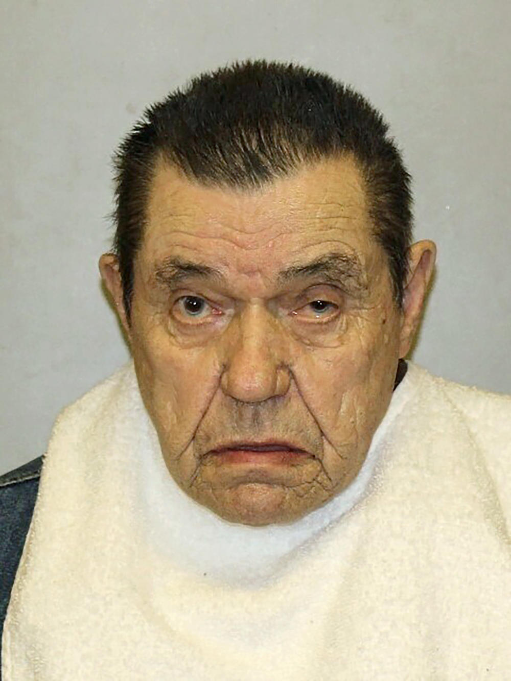 A booking photo provided by the Kansas City Police Department shows Andrew Lester on April 13. Lester, who shot a Black teenager who  approached the wrong house in Kansas City, Mo., while trying to pick up his younger brothers, has been charged with first-degree assault, the Clay County prosecutor said on April 17.