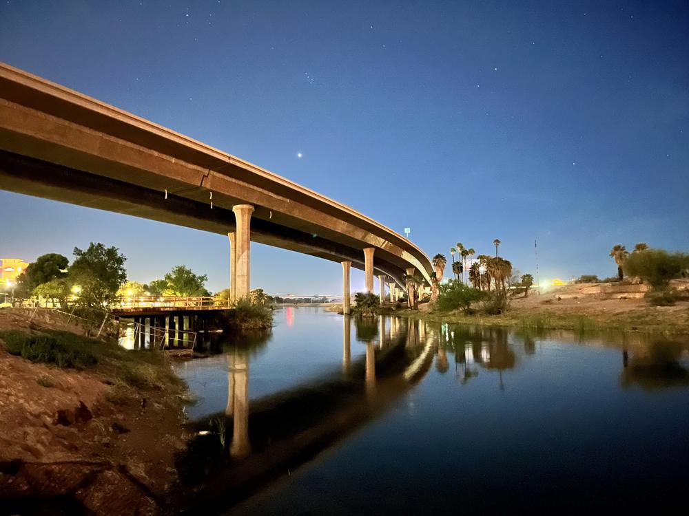 The Colorado River at Yuma, Arizona