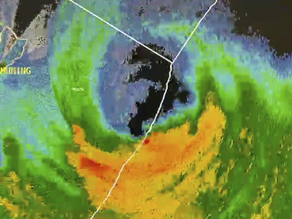 Typhoon Mawar brought 140mph winds and storm surges.