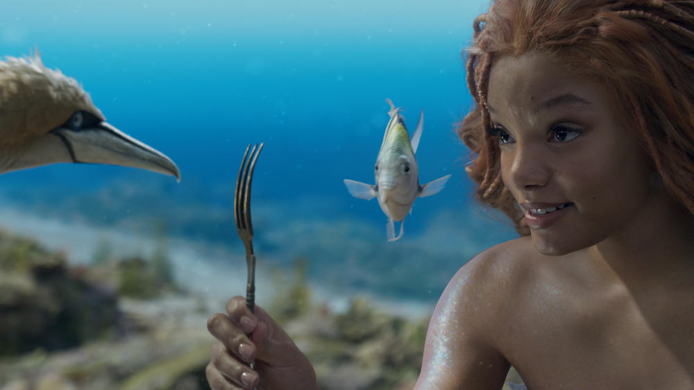 Ariel's fish friend flounders in Disney's remake of<em> The Little Mermaid.</em>