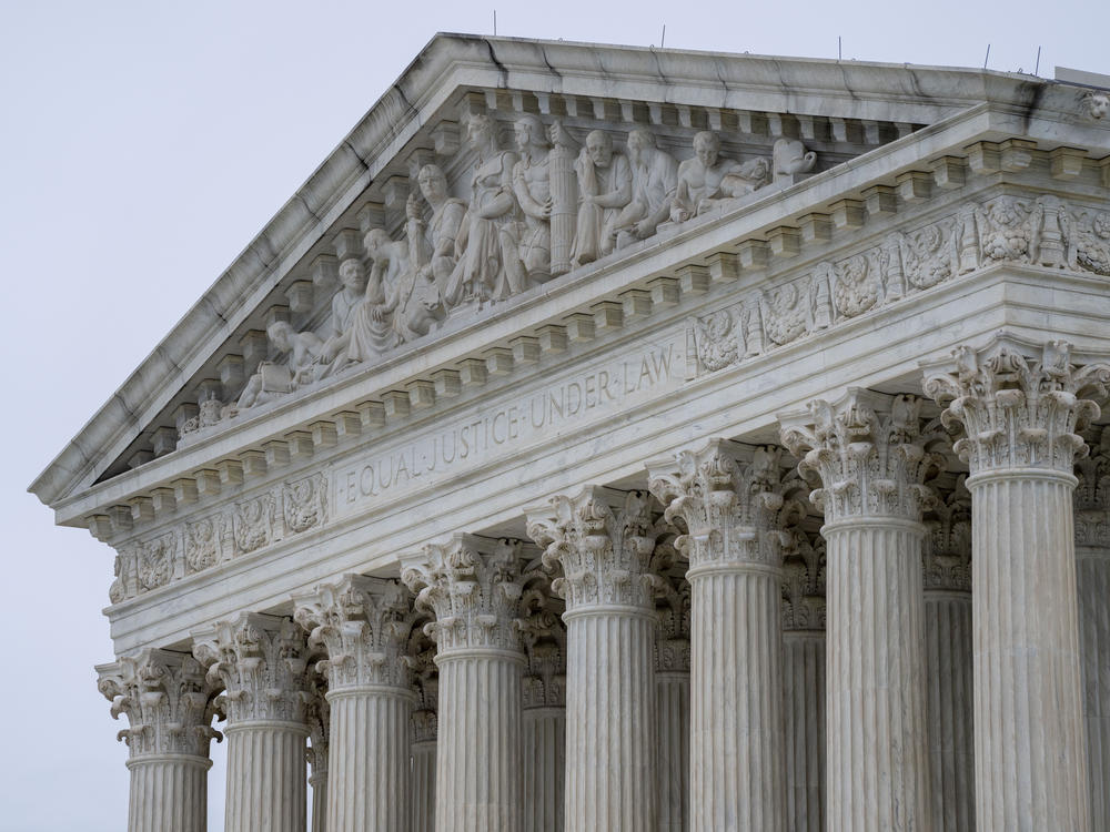 The U.S. Supreme Court is seen on May 16.