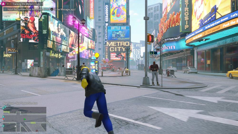 The World Tour Mode has your custom character travelling throughout vibrant locales.