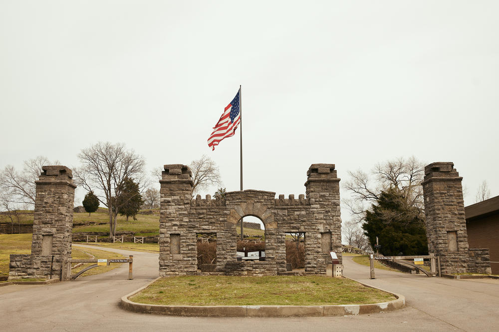 Fort Negley was a Union stronghold in Nashville during the Civil War. It is now a city park and historical center.