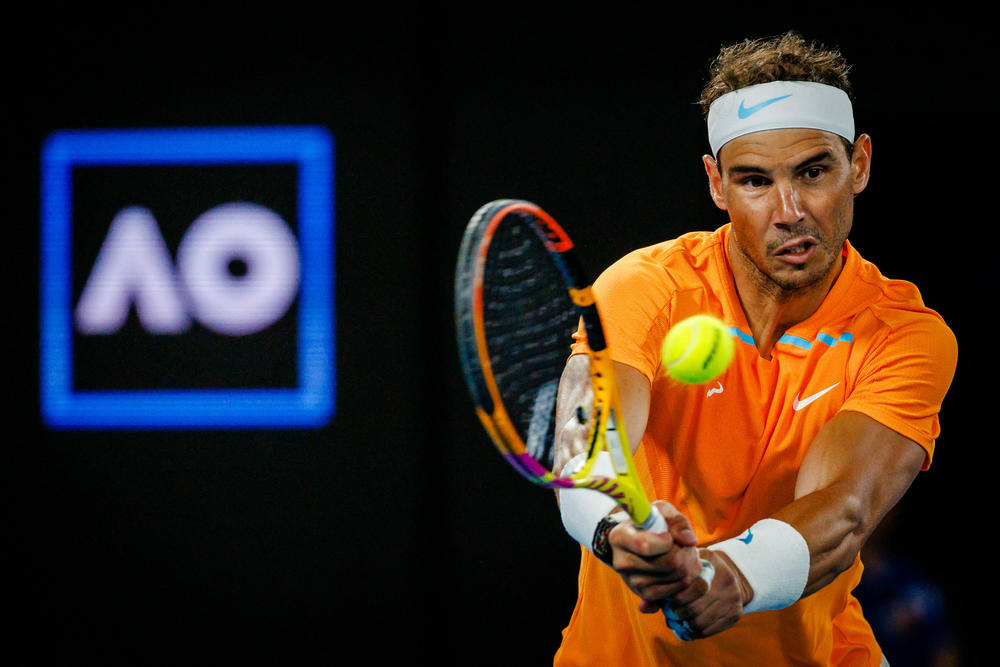Spanish Rafael Nadal pictured at the 2023 'Australian Open' is sitting out the French Open due to an injury. The Spanish star credits his success to his early training as a boy in the Spanish academies.