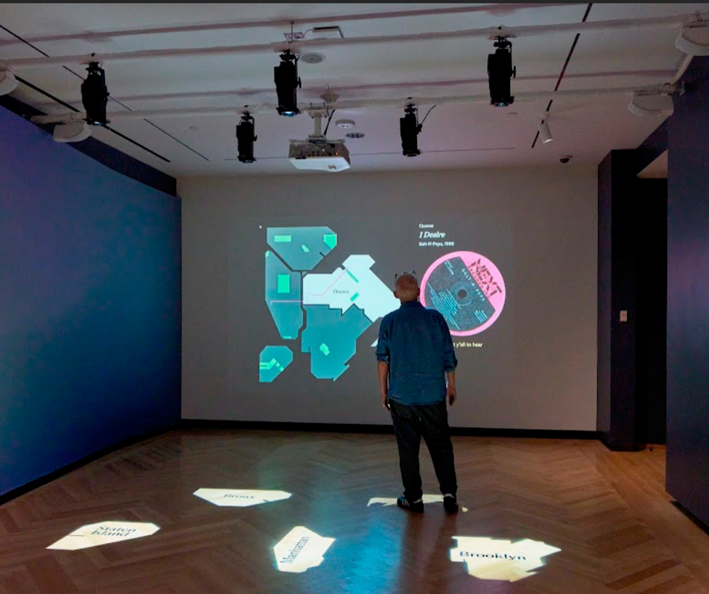 Musicians have long been performing songs about New York City — in this installation, you can hear more than 100 of them.