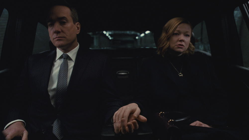 <em>Succession</em> series creator Jesse Armstrong likens Tom (Matthew Macfadyen) and Shiv's (Sarah Snook) hands in the final episode to the joining of 