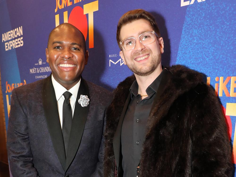Bryan Carter, left, and Charlie Rosen are the orchestrators for the Broadway musical <em>Some Like It Hot.</em>