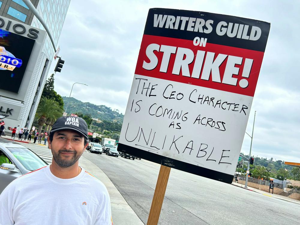Cheech Manohar is a WGA strike captain and a member of SAG-AFTRA. 