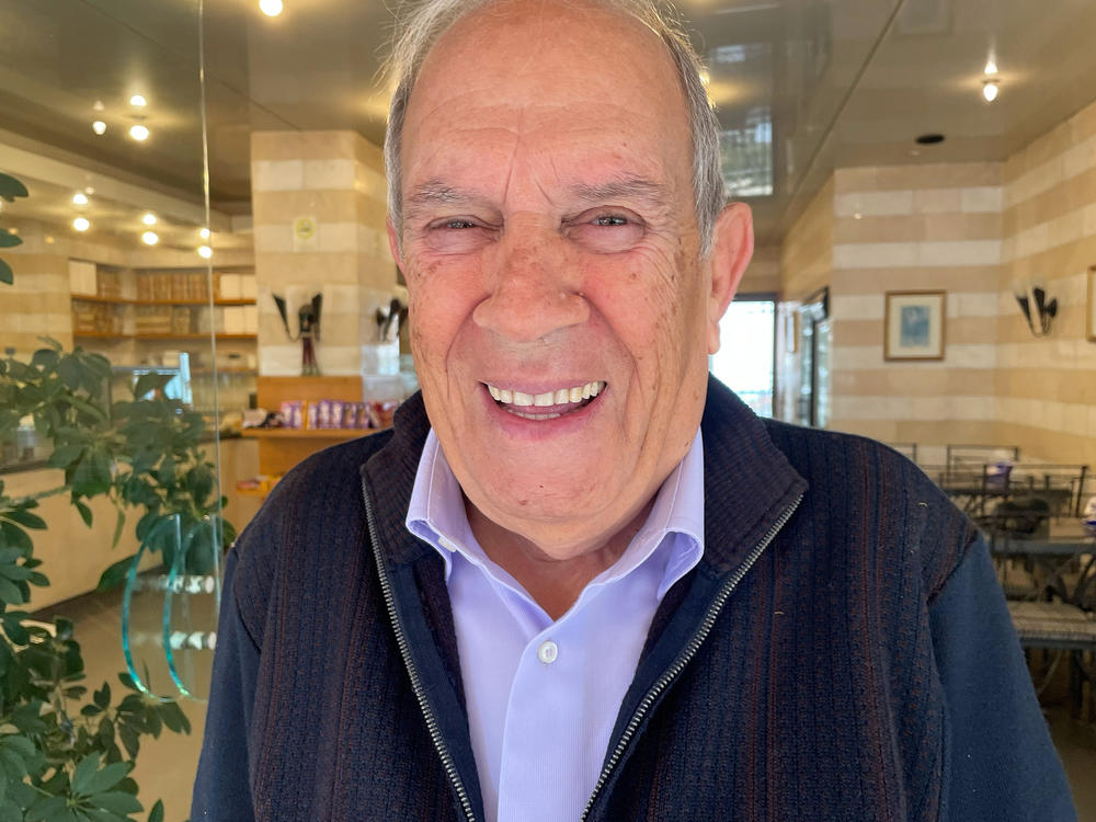 Nassim Haddad greets his customers and life with unflinching cheer.