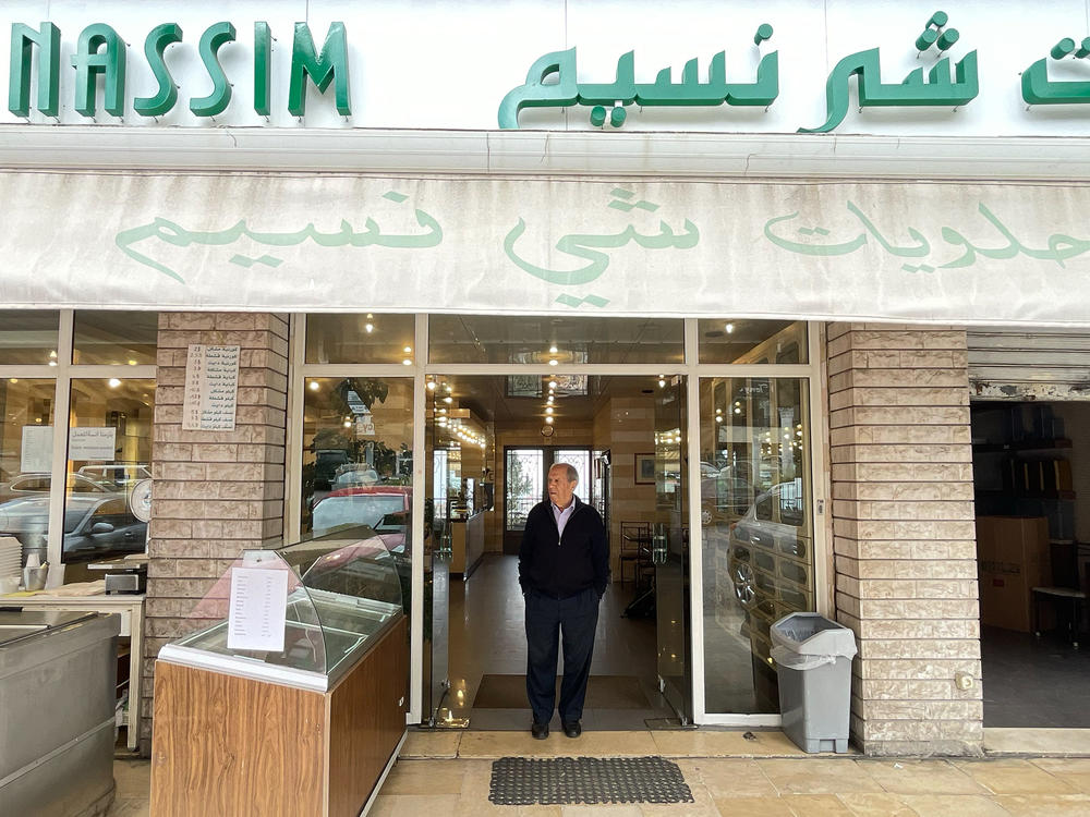 Nassim Haddad opened the sweets shop Chez Nassim in 2005. It has become something of an institution in the Lebanese mountain town of Broummana.