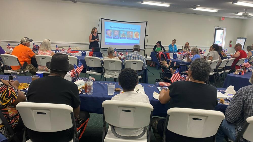 Patriotic Millionaires recruited Whiteville, N.C., residents to come to its meetings with phone calls, direct mail flyers and in-person pitches at local festivals. It's also launching programs in Wisconsin and Pennsylvania.