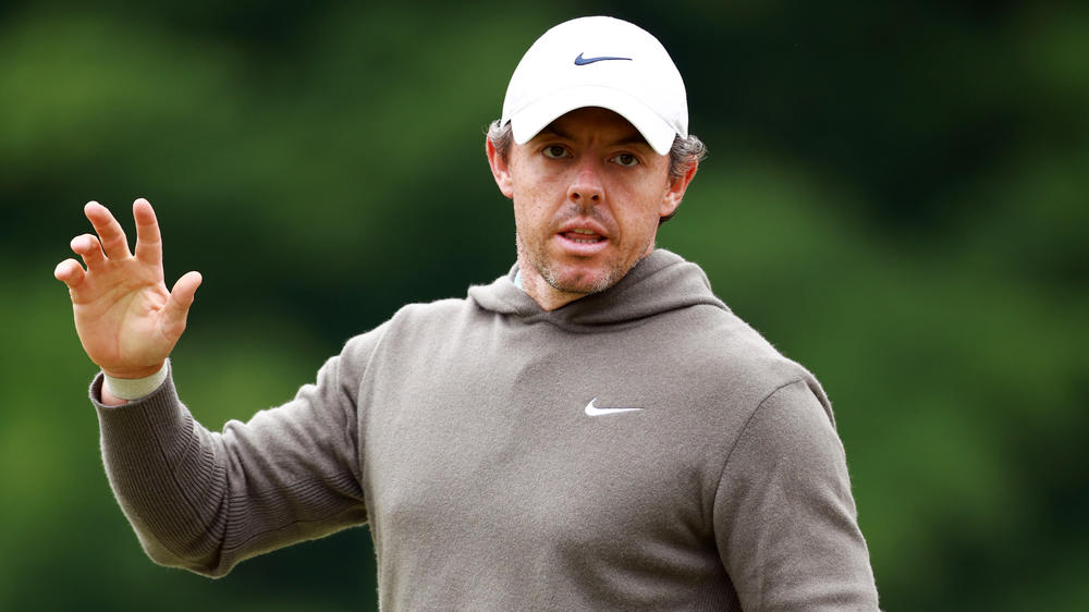 Rory McIlroy started defense of his title at the RBC Canadian Open in Toronto on Thursday. But before play began, he was peppered with questions about the PGA Tour's new merger that ends its spat with LIV Golf.