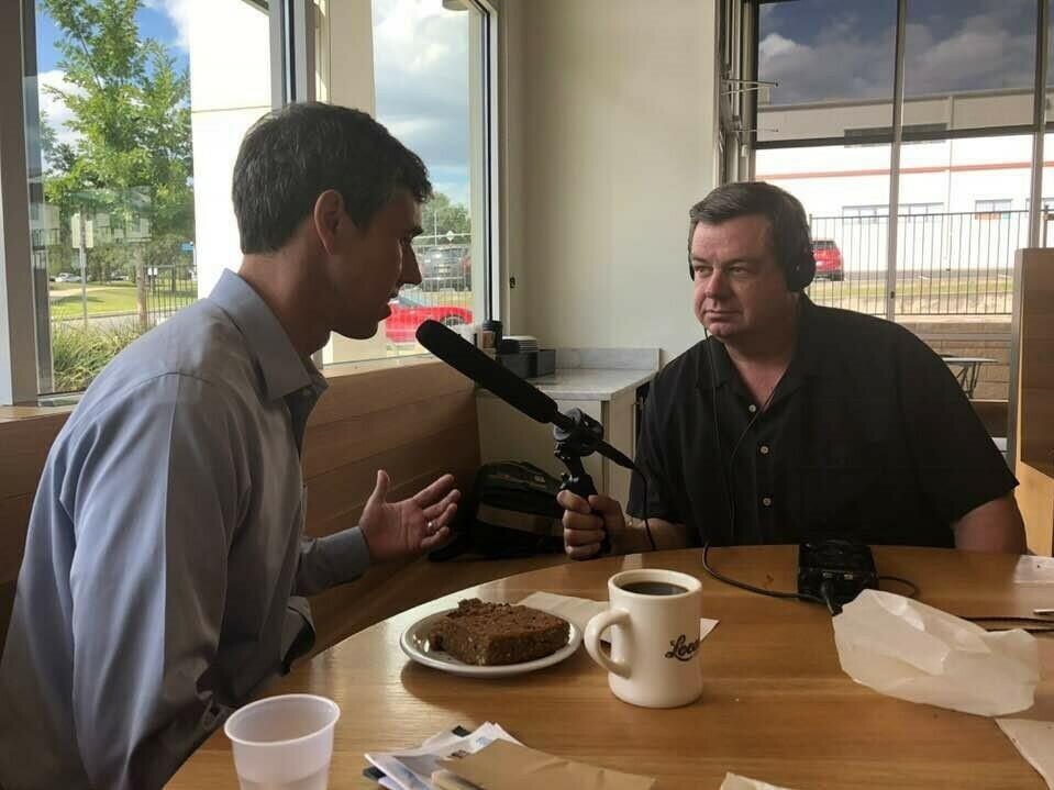 Wade Goodwyn interviews Beto O'Rourke, who ran for president and also Texas governor.