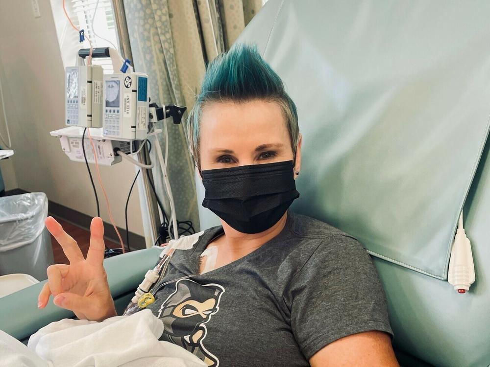 Toni Dezomits' advanced ovarian cancer responded well to earlier rounds of chemo, but this spring, her doctors told her there was a shortage of a key chemo drug.
