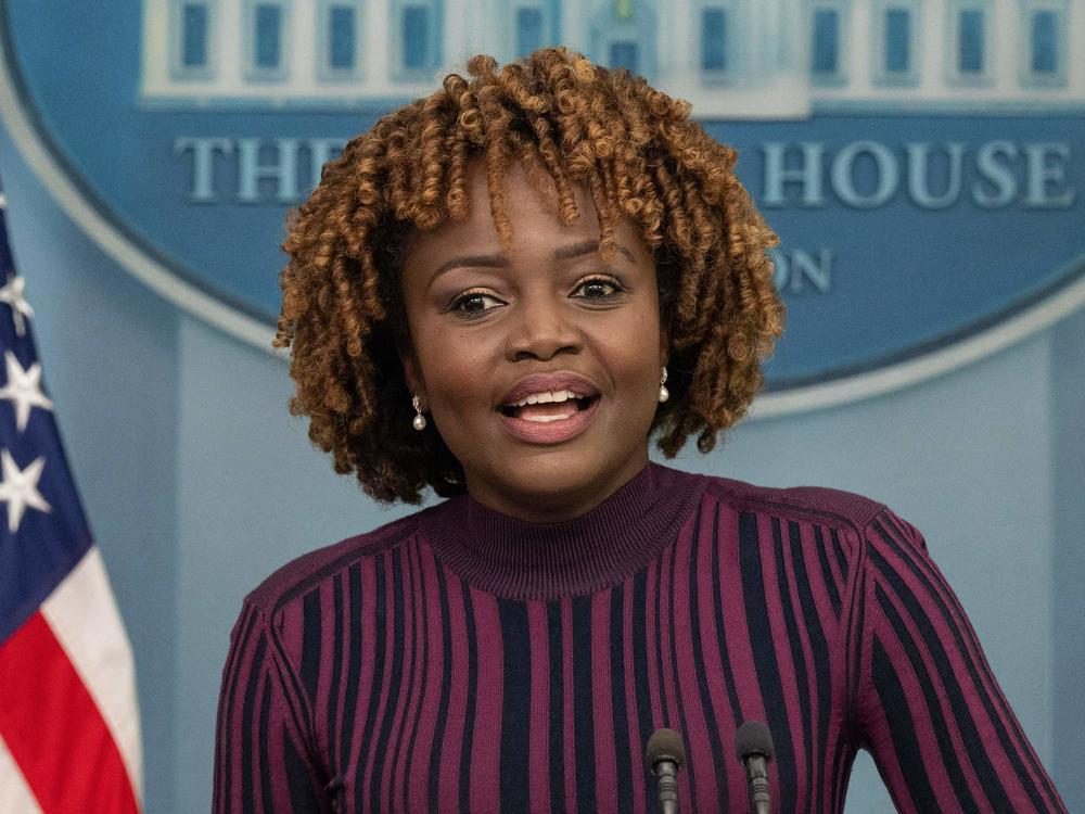 White House press secretary Karine Jean-Pierre says the U.S. Office of Special Counsel's finding that she violated the Hatch Act is 