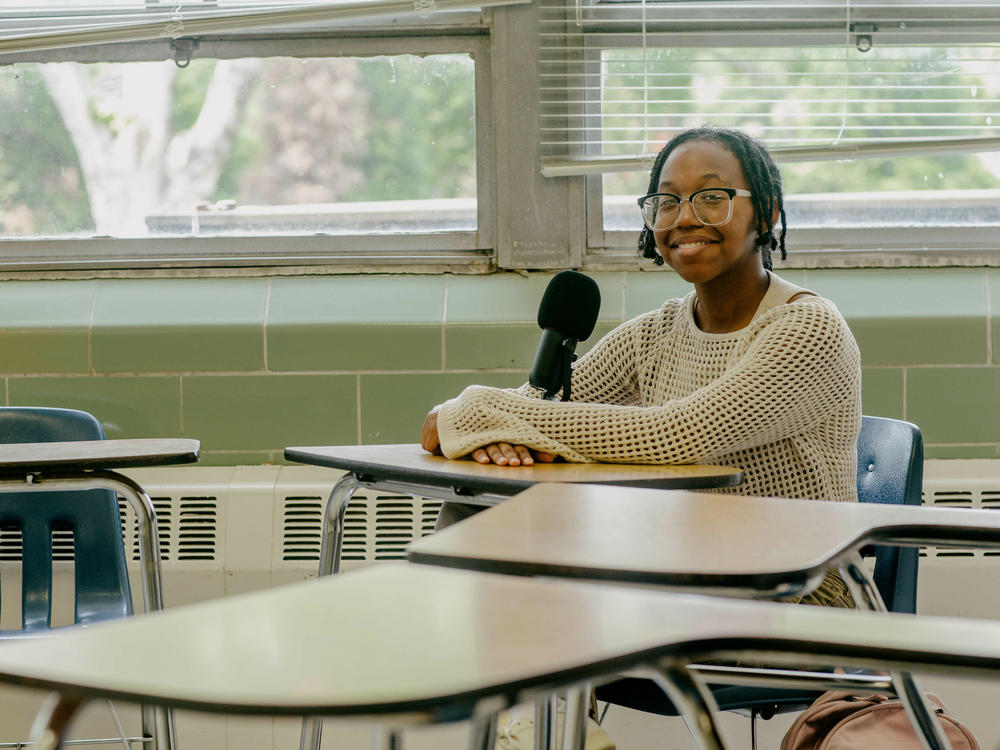 Georgianna McKenny, 17, is the high school grand-prize winner in NPR's fifth-annual Student Podcast Challenge.