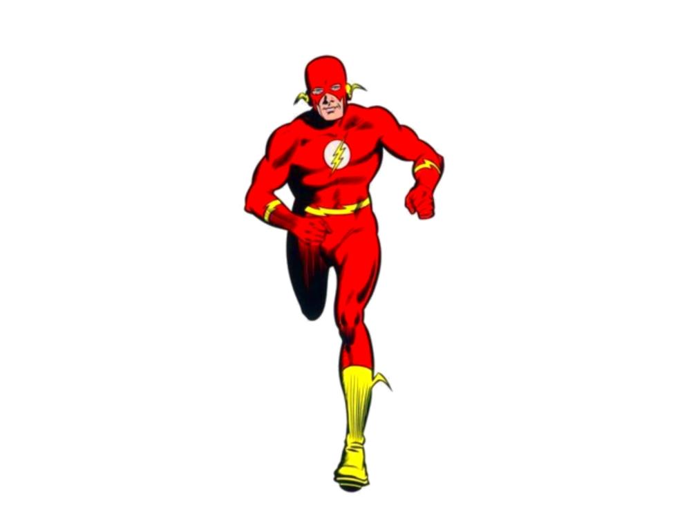 There have been many iterations of The Flash. A Martinez's is the Silver Age version, with Barry Allen.