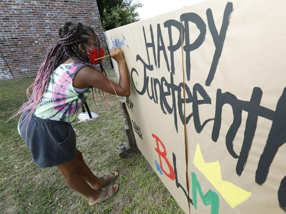Amya Watson, 11, prints 
