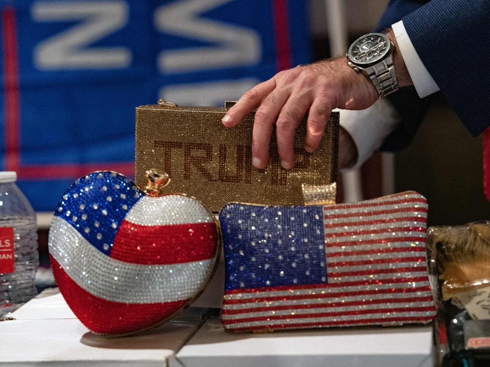Items for sale at the North Carolina Republican Party Convention in Greensboro, N.C., on June 9.