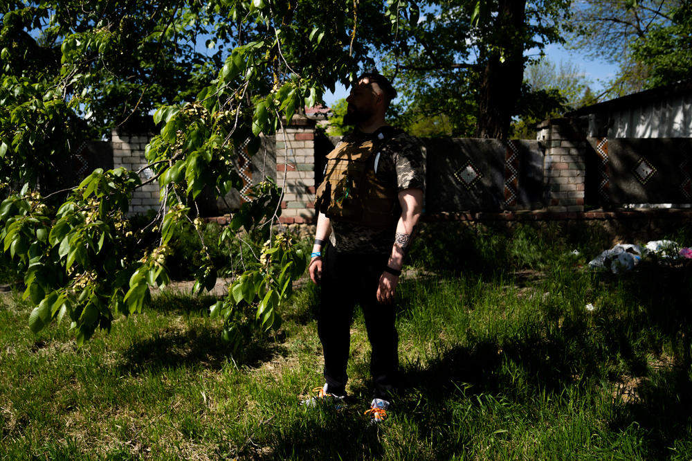 Andriy is a tactician in a territorial defense unit in southern Ukraine. He and his unit have spent months doing reconnaissance work on the islands of the Dnipro River, which divides the two armies.