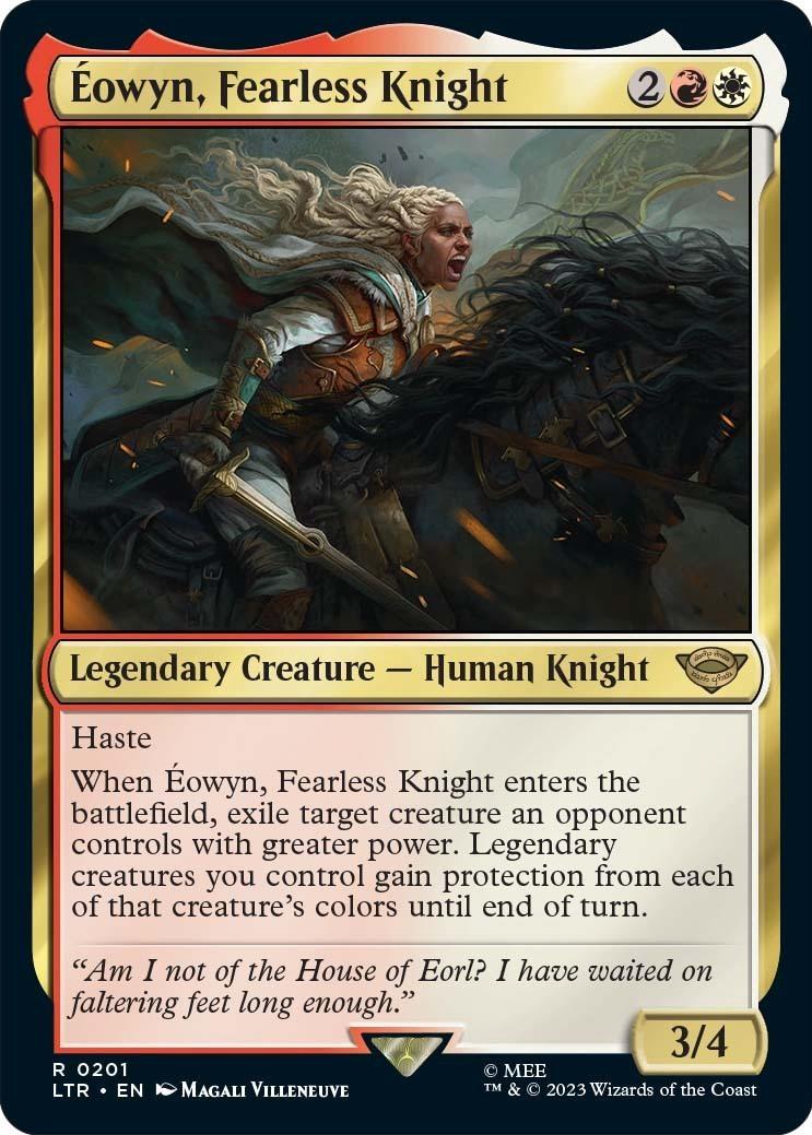 Eowyn is among the characters that diverge from past all-white cast depictions.