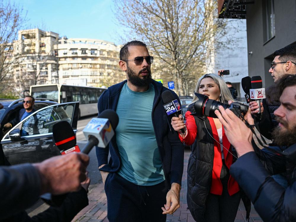 Andrew Tate is now under a formal criminal indictment in Romania, months after his arrest. He's seen here in April,  arriving at the Directorate for the Investigation of Organized Crime and Terrorism (DIICOT).