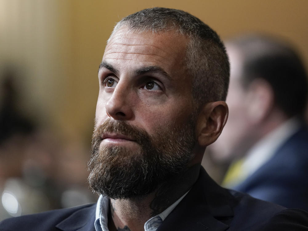 Former Washington Metropolitan Police Department Officer Michael Fanone pictured in Washington, D.C., July 21, 2022.