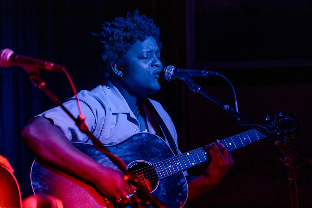 Denitia takes the stage at Lulu's Downstairs.