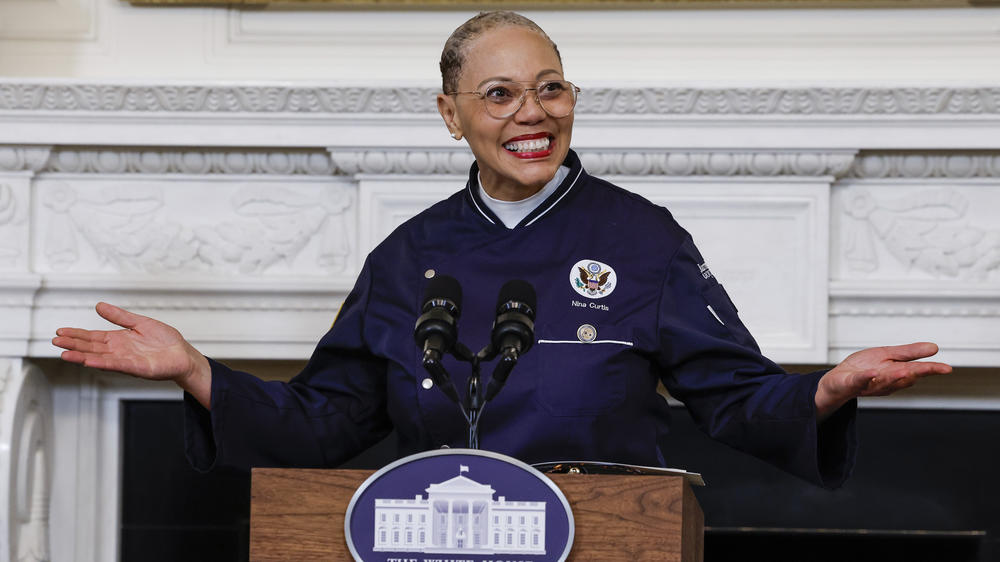 Chef Nina Curtis, who specializes in plant-based cuisine, curated the menu for the state dinner with India.
