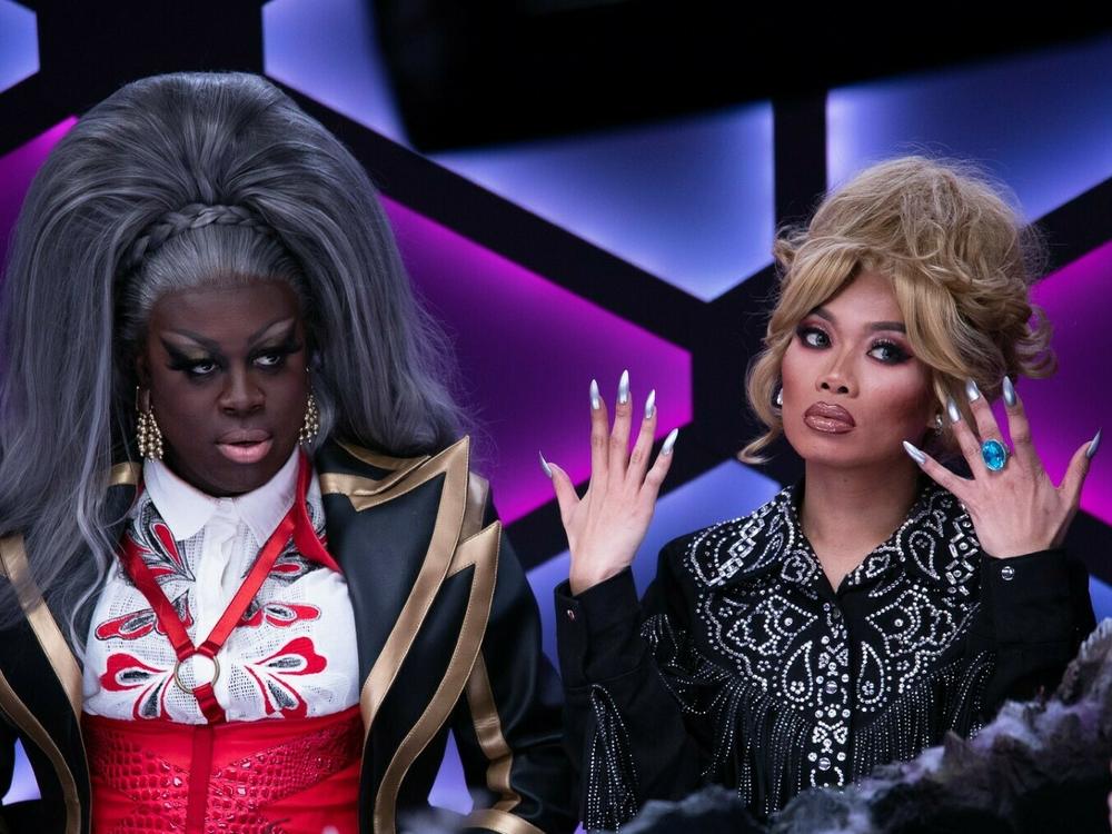 Bob the Drag Queen and JujuBee in the upcoming<em> Dungeons and Drag Queens</em>