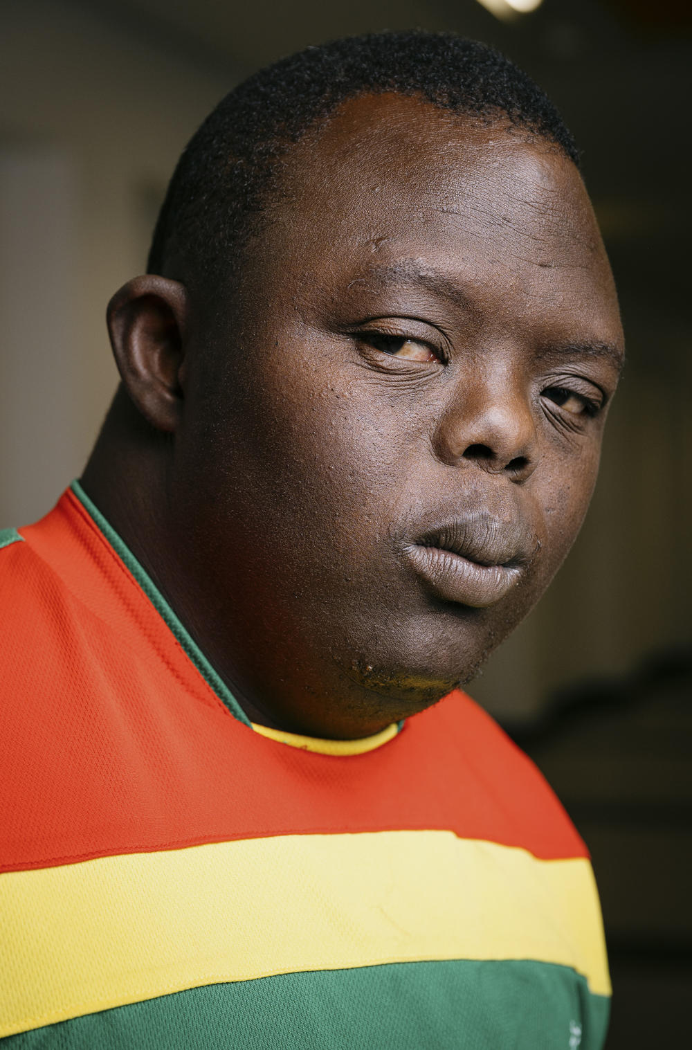 Senegalese basketball player Ablaye Ndiaye, who has Down syndrome, is in Berlin with his team during the Special Olympics 2023. Being one of the torch bearers was a 