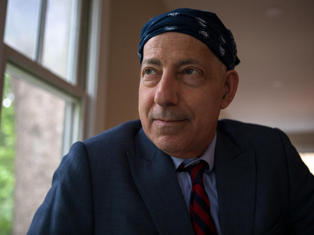 Rep. Jamie Raskin at his home in Takoma Park, Md. on June 12, 2023.