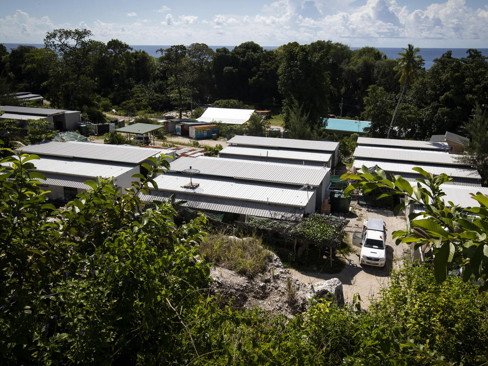 The Nibok refugee settlement is seen on Nauru on Sept. 4, 2018.