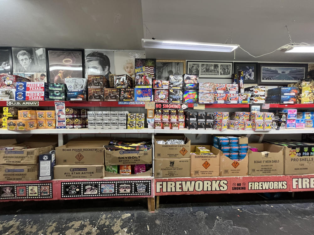 Inside Hee Haw Fireworks