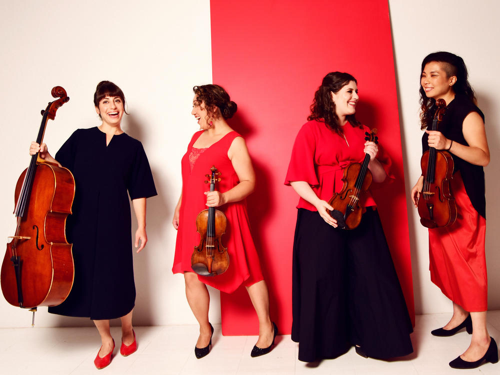 The new album by the Aizuri Quartet offers musical contemplations of earth and sky by four disparate composers.