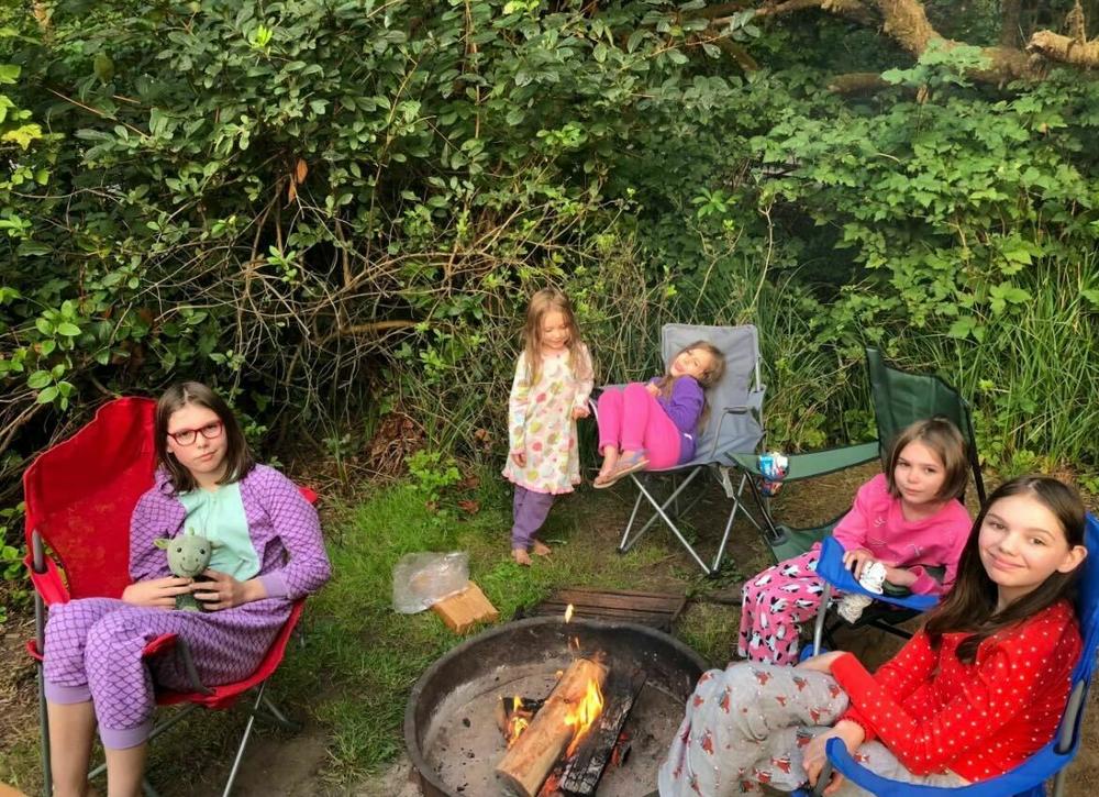 John Nygren regularly cooks for his five children, pictured in 2018.