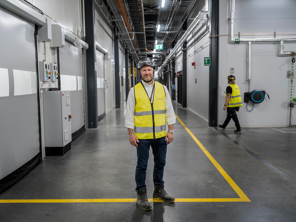 Christopher Gorelczenko, senior director of commissioning at Northvolt in Skelleftea.