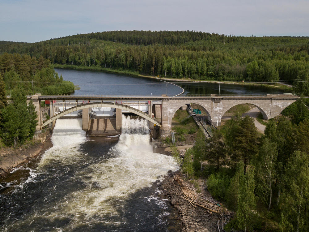 The Sikfors hydroelectric plant.